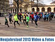 7. Münchner Neujahrslauf am 1.1.2013 - Fotos & Video (©Foto:Martin Schmitz)